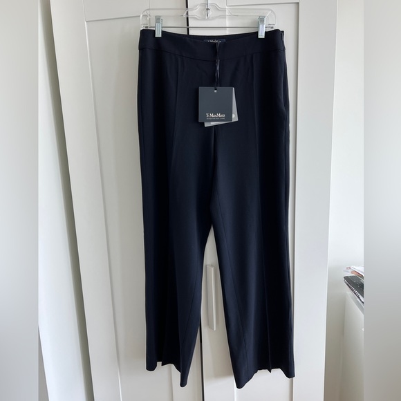 NWT wool pants ‘S MAX MARA, us 10, it 44, women - Picture 1 of 13